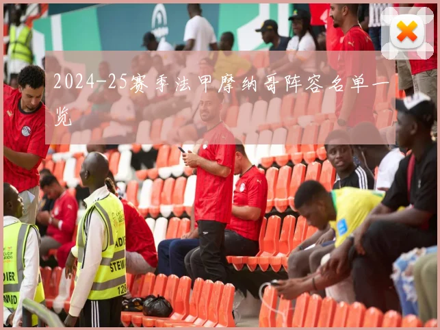 2024-25赛季法甲摩纳哥阵容名单一览