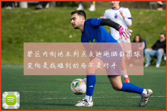禁区内倒地未判点麦迪逊晒截图球变向是我碰到的而不是对手